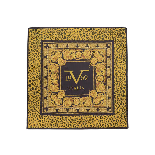 19V69 Italia Multicolor Polyester Scarf