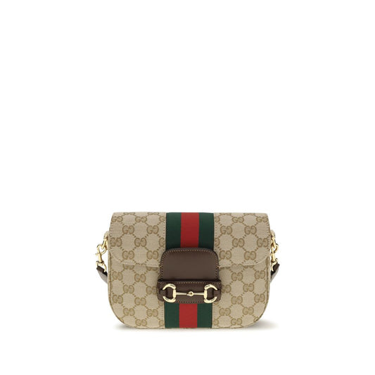 Gucci Beige Fabric Shoulder Bag