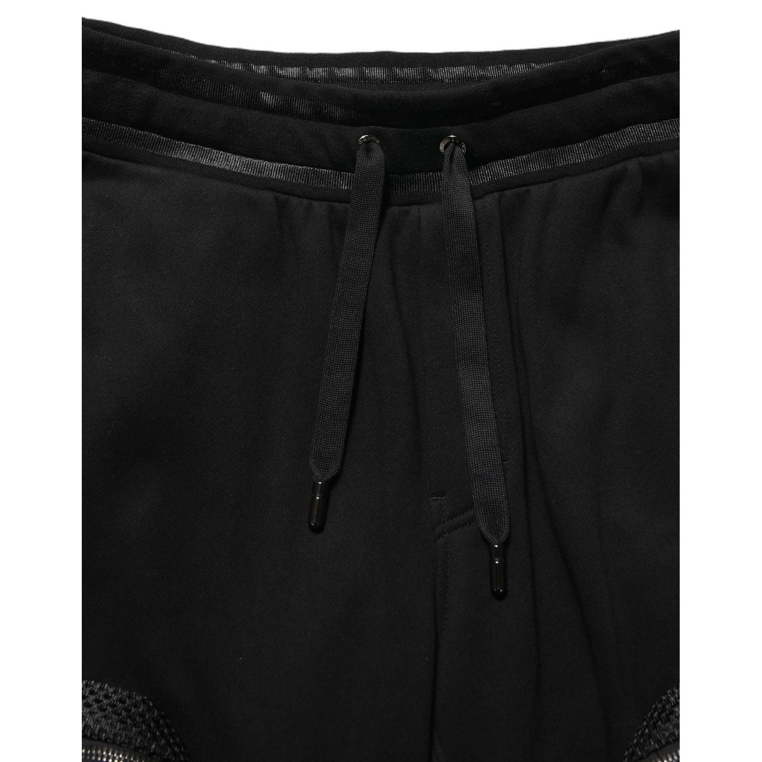 Dolce & Gabbana Black Mid Waist Cargo Jogger Sweatpants Pants