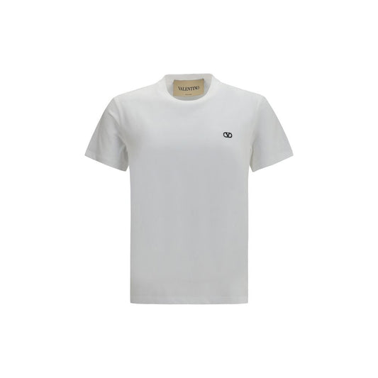 Valentino White Cotton T-Shirt