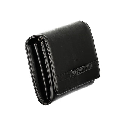 Valentino Black Polyurethane Women's Wallet