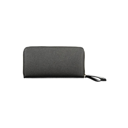 Valentino Black Polyurethane Womens Wallet