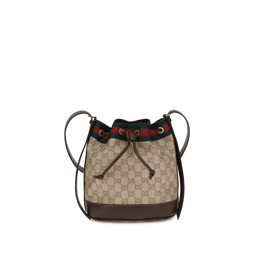 Gucci Beige Cotton Backet Bag