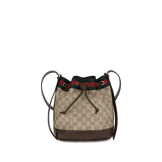 Gucci Beige Cotton Backet Bag