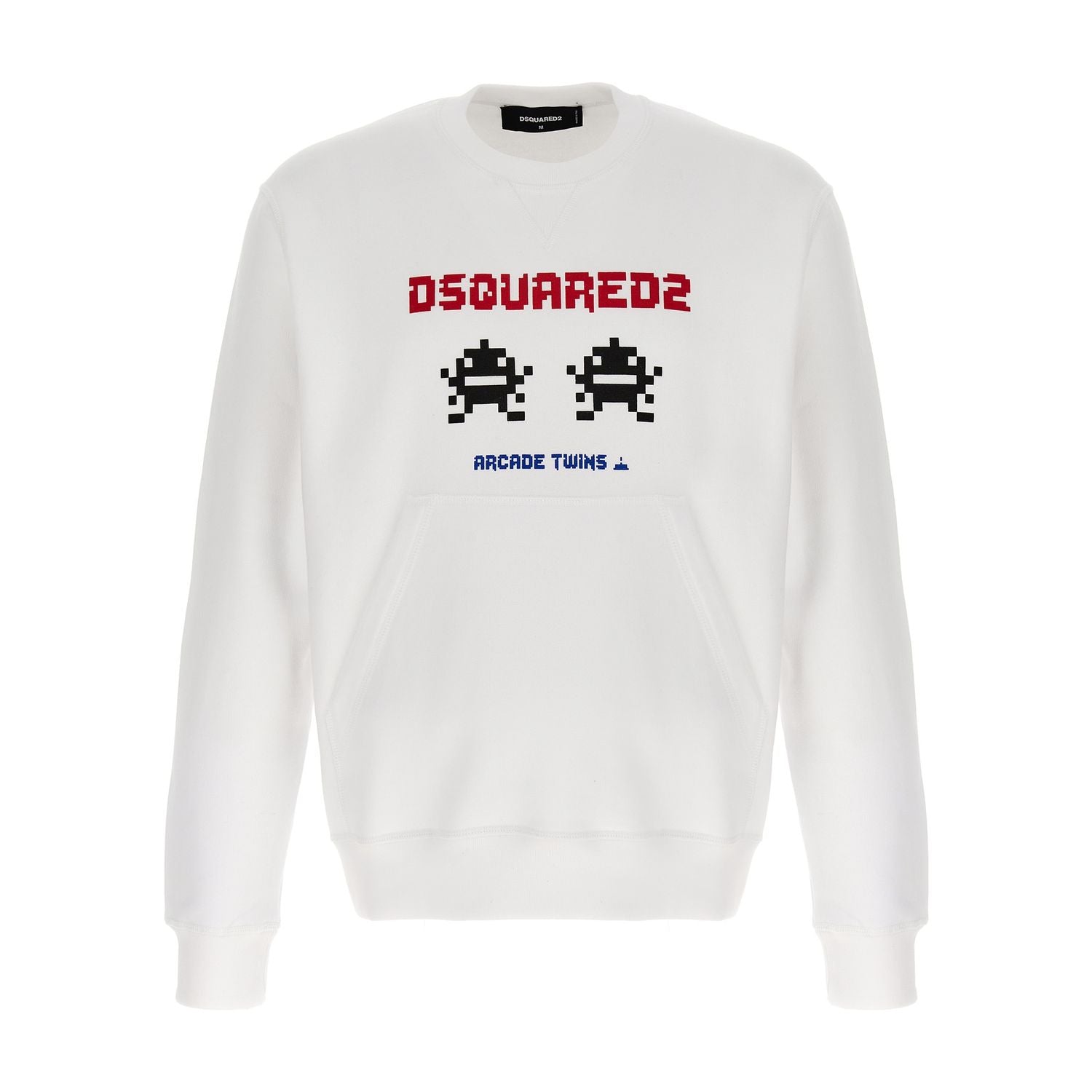 Dsquared² White Cotton Sweatshirt