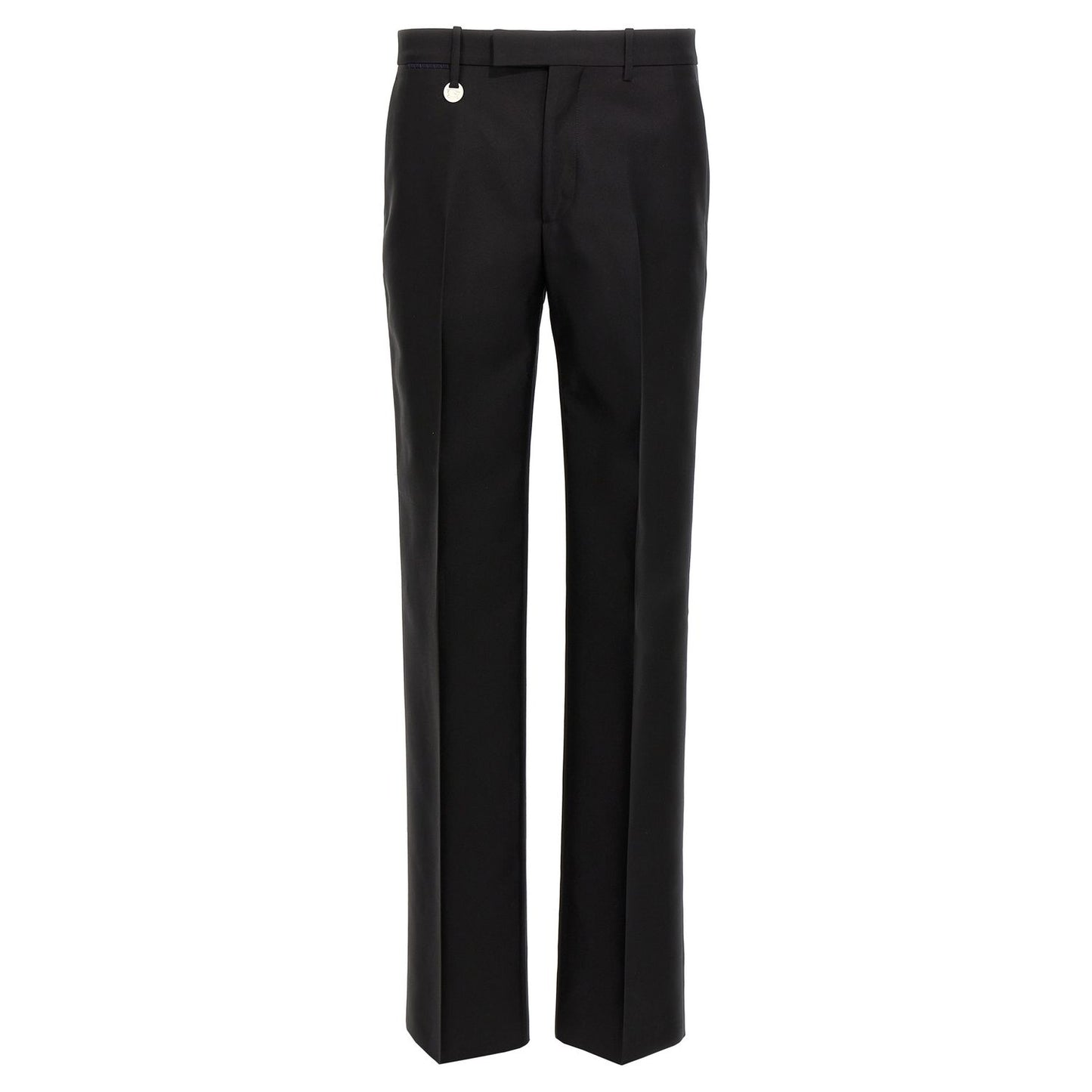 Burberry Black Virgin Wool Dress Pants