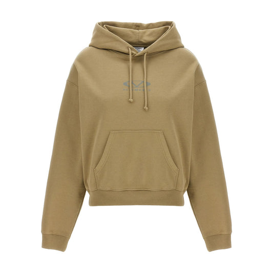 Vetements Beige Cotton Hoodie