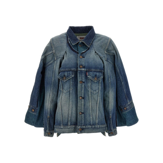 Junya Watanabe Blue Cotton Denim Jacket
