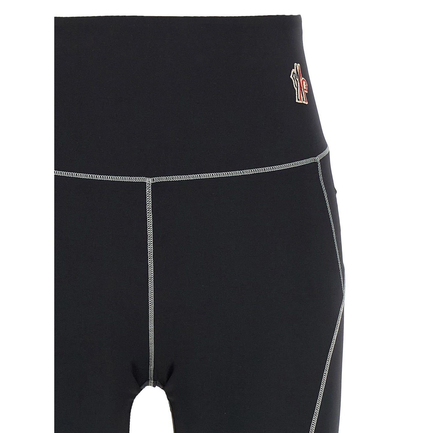 Moncler Grenoble Black Polyamide Leggings