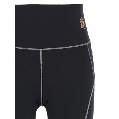 Moncler Grenoble Black Polyamide Leggings