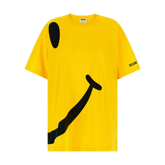 Moschino Bicolor Cotton T-Shirt