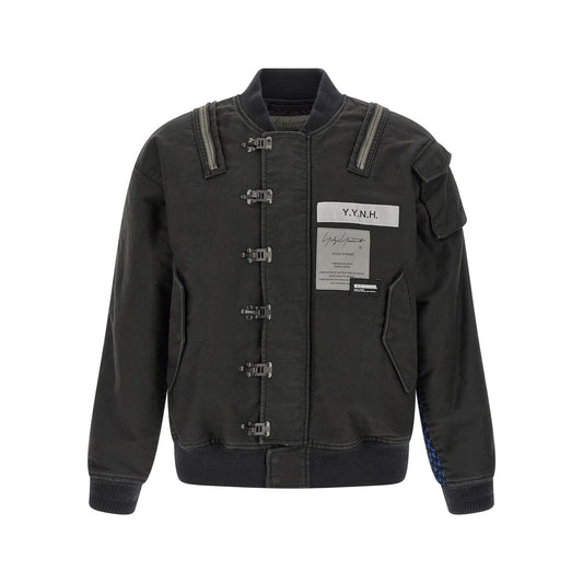 Yohji Yamamoto Black Cotton Bomber