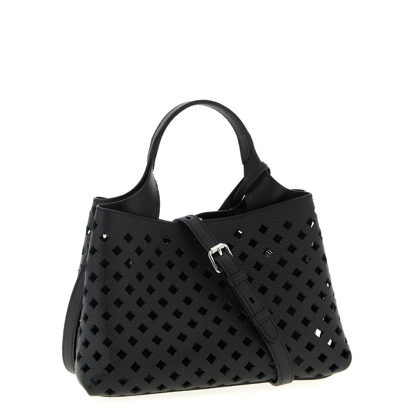 Tod's Black Calfskin Handbag