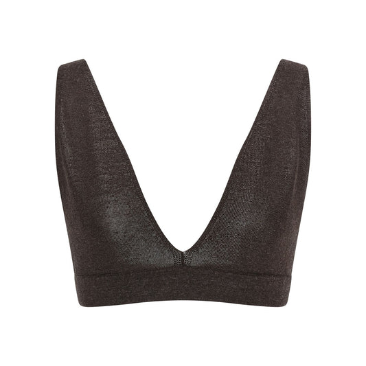 P.A.R.O.S.H. Brown Viscose Bra