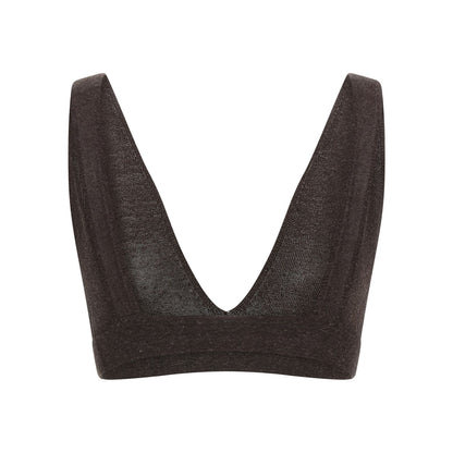 P.A.R.O.S.H. Brown Viscose Bra