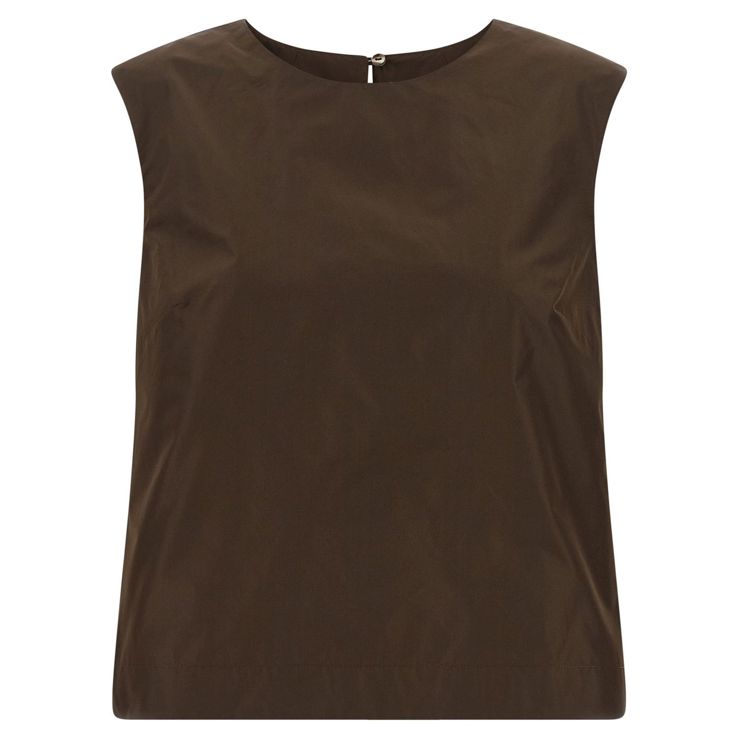 P.A.R.O.S.H. Brown Polyester Shirt