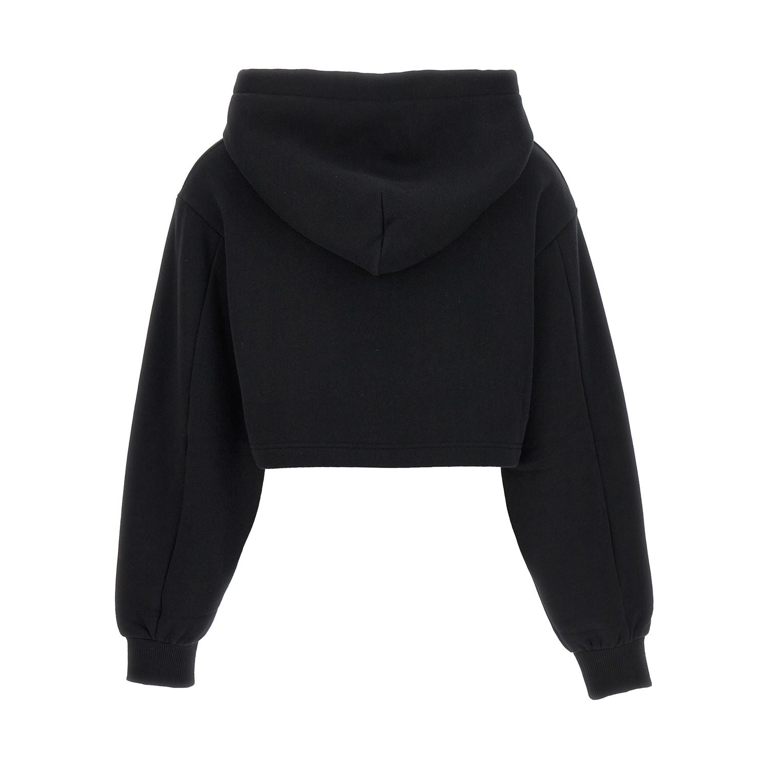 Dolce & Gabbana Black Cotton Hoodie