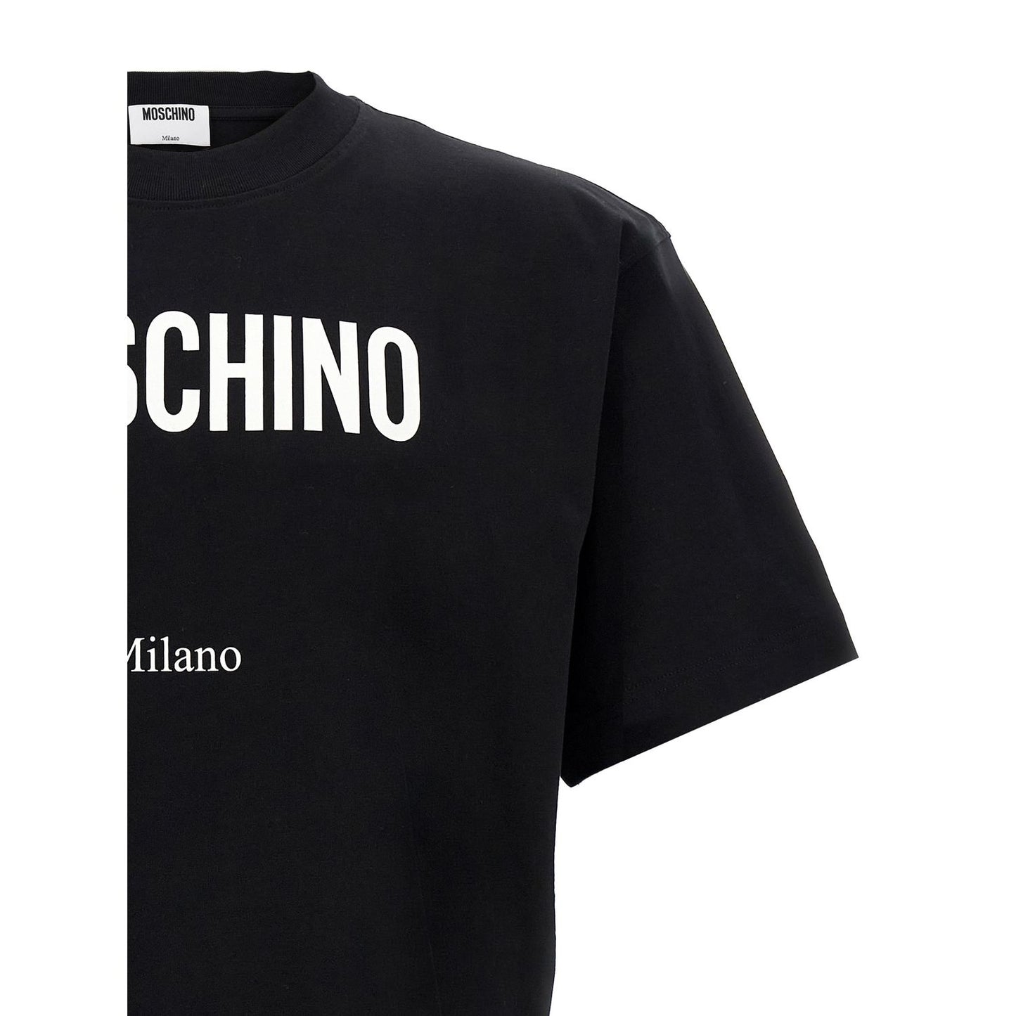 Moschino Bicolor Cotton T-Shirt