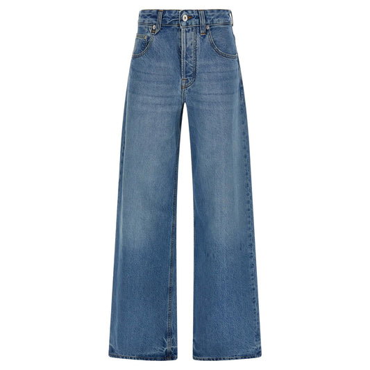 Jacquemus Blue Cotton Jeans Denim