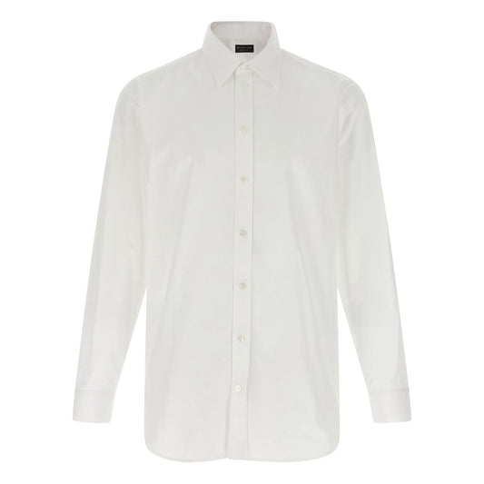 Balenciaga White Cotton Blouse