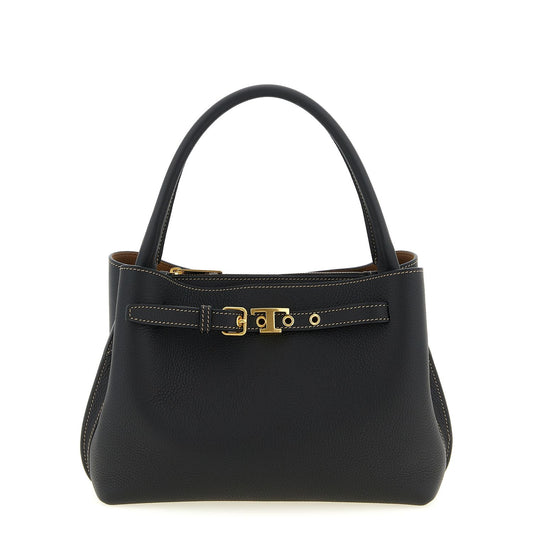 Tod's Black Calfskin Handbag