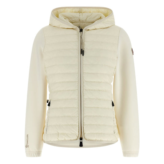 Moncler Grenoble White Polyamide Sweatshirt