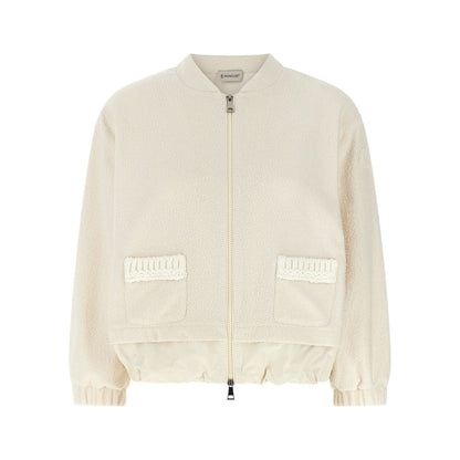 Moncler White Polyester Cardigan
