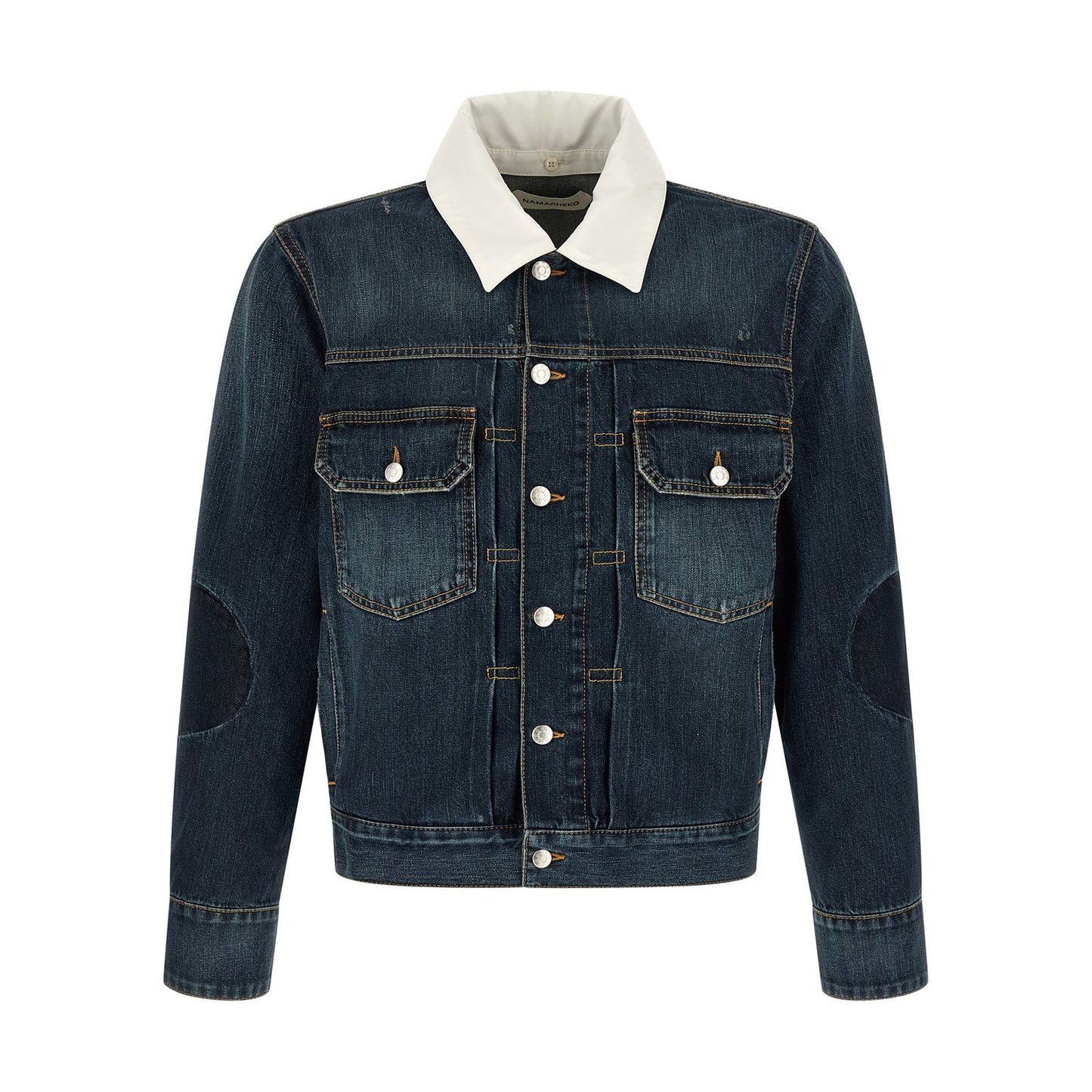 Namacheko Blue Cotton Denim Jacket