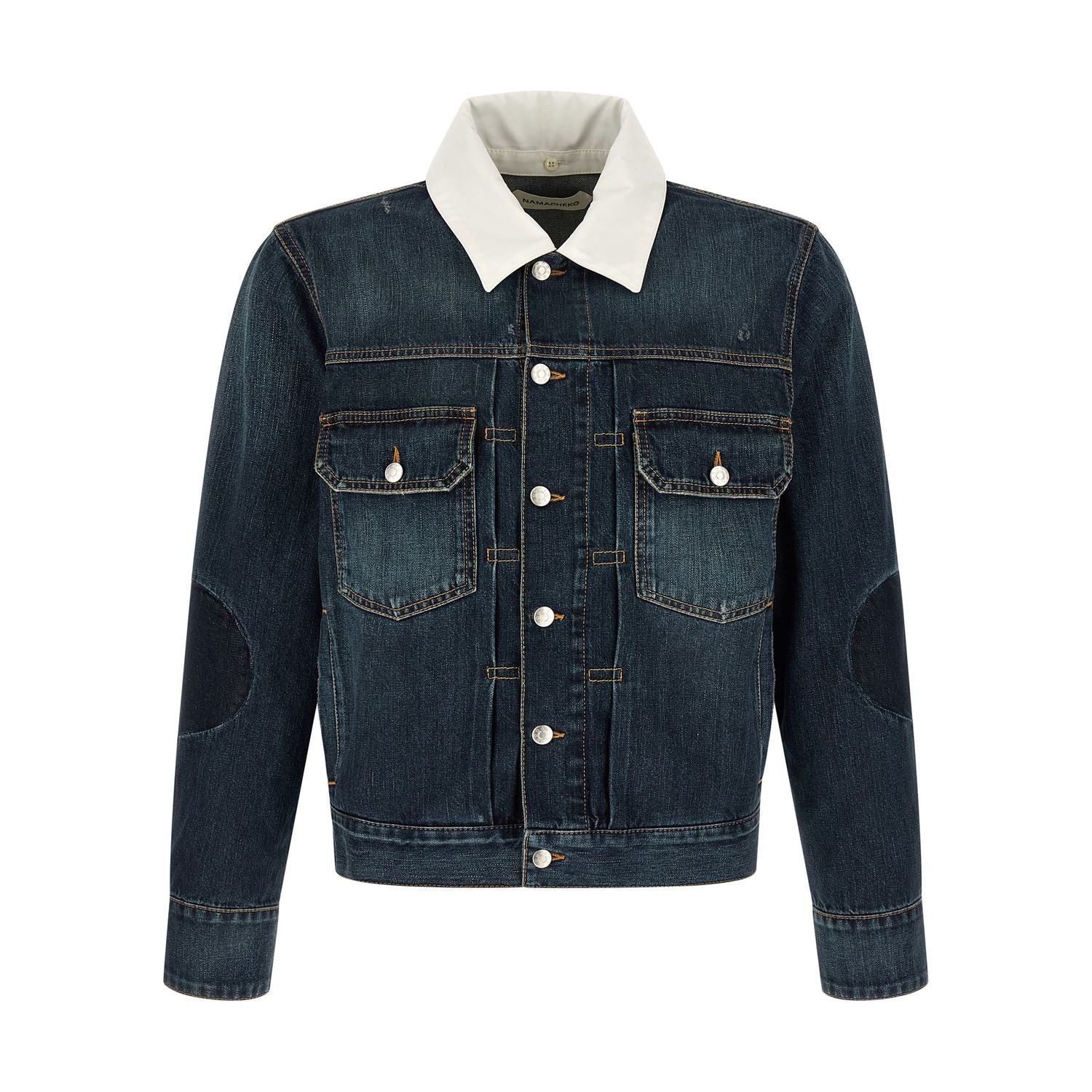 Namacheko Blue Cotton Denim Jacket