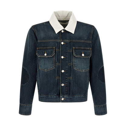 Namacheko Blue Cotton Denim Jacket