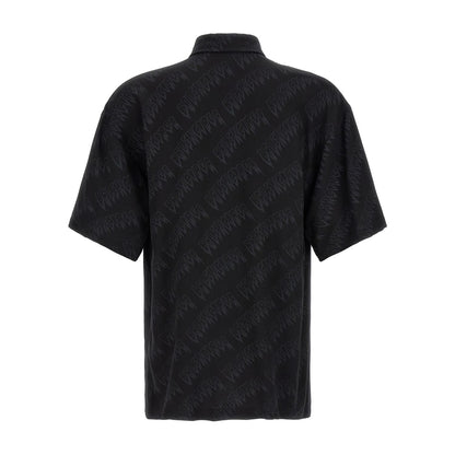 Balenciaga Black Viscose Blouse