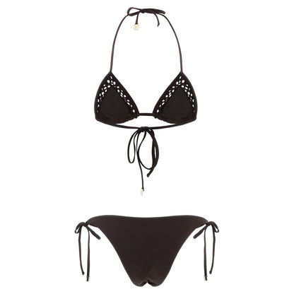 The Attico Brown Polyamide Bikini