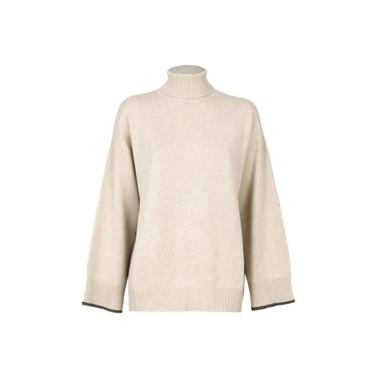 Brunello Cucinelli Beige Cashmere Sweater