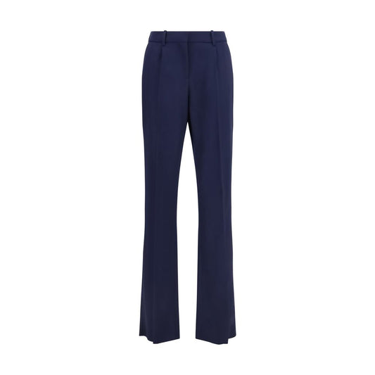 Balenciaga Blue Wool Oves Aries Pants