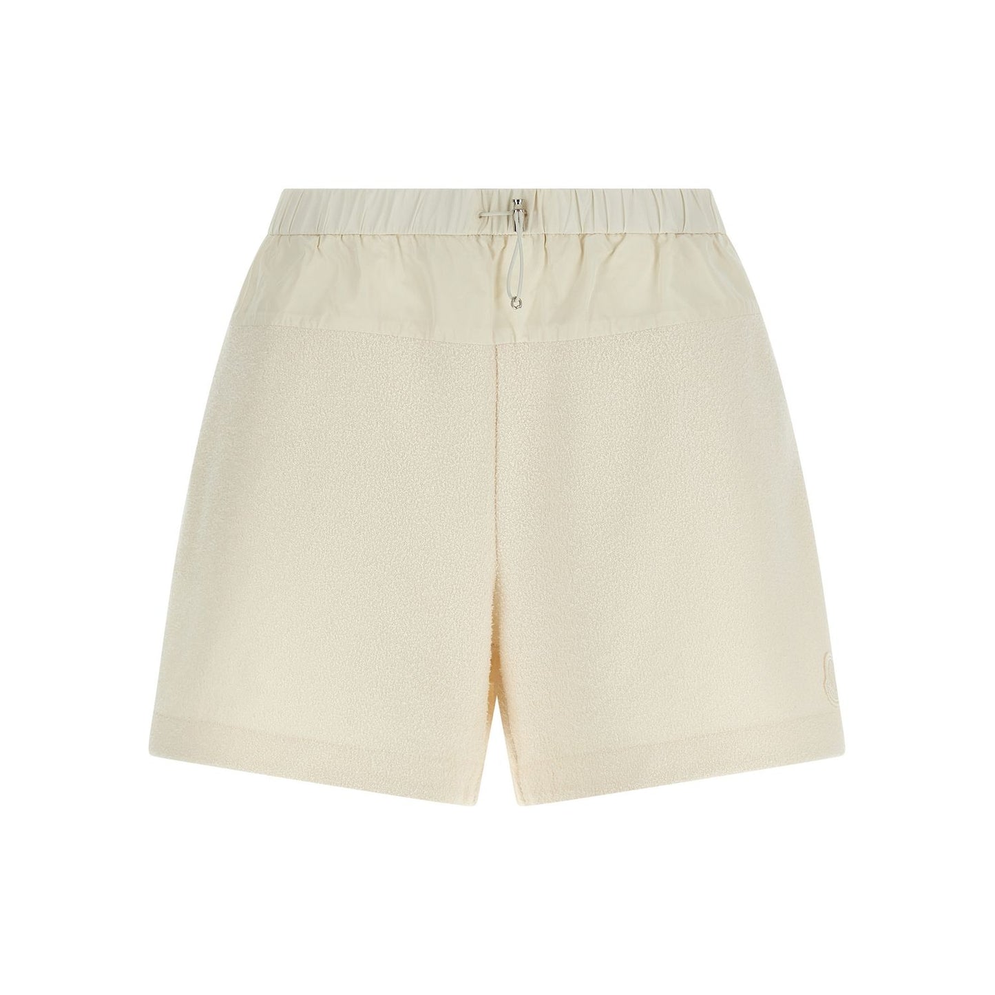 Moncler White Polyester Bermuda Shorts