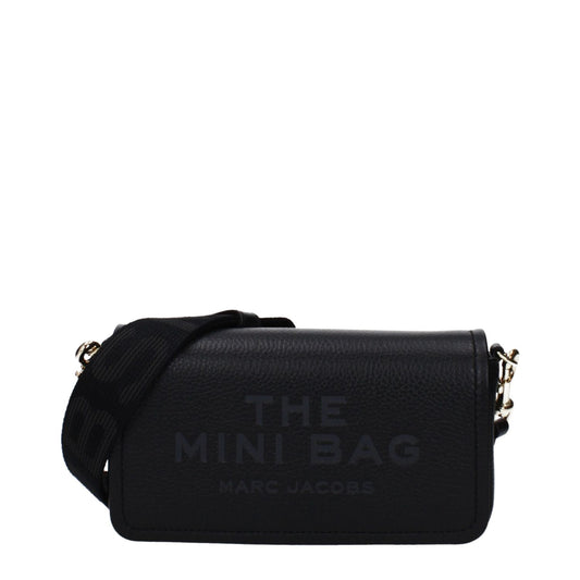 Marc Jacobs Black Leather Crossbody Bag