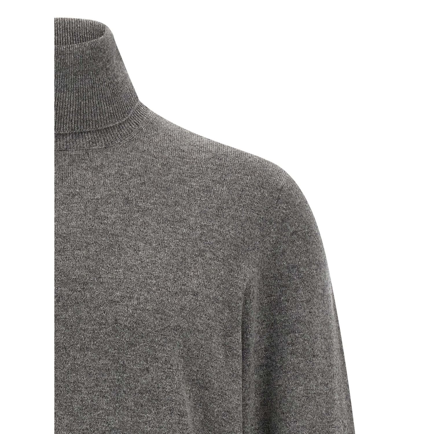 Brunello Cucinelli Gray Cashmere Cardigan