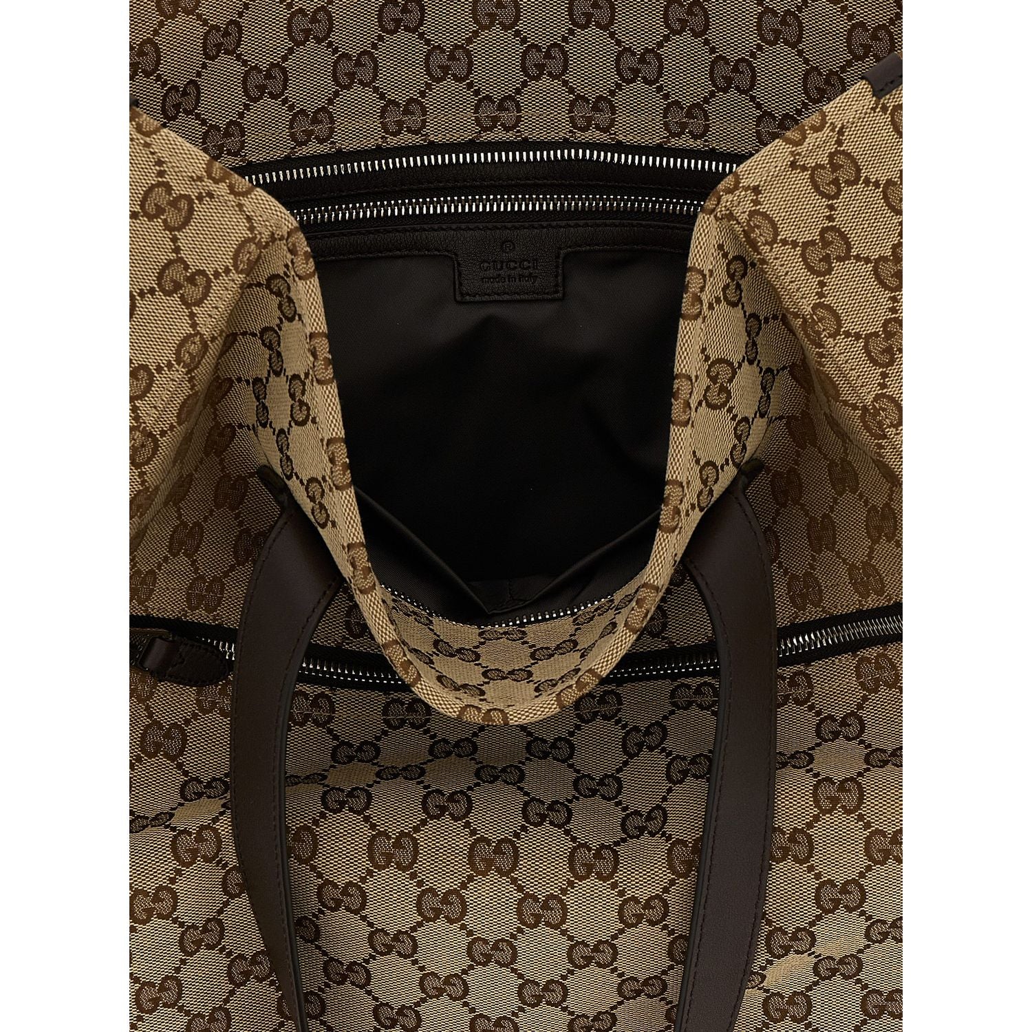 Gucci Brown Polyester Shoulder Bag