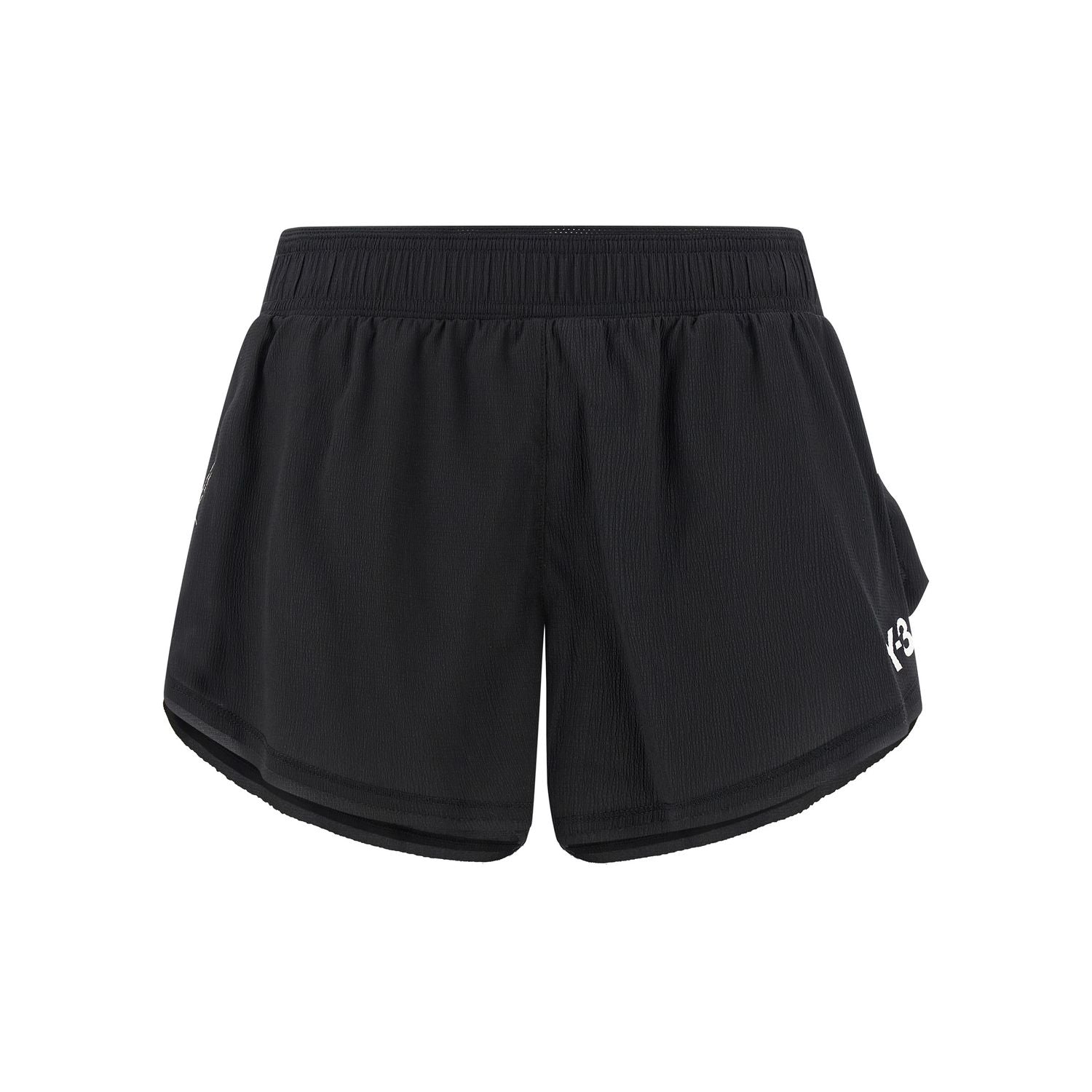Y-3 Black Polyamide Bermuda Shorts