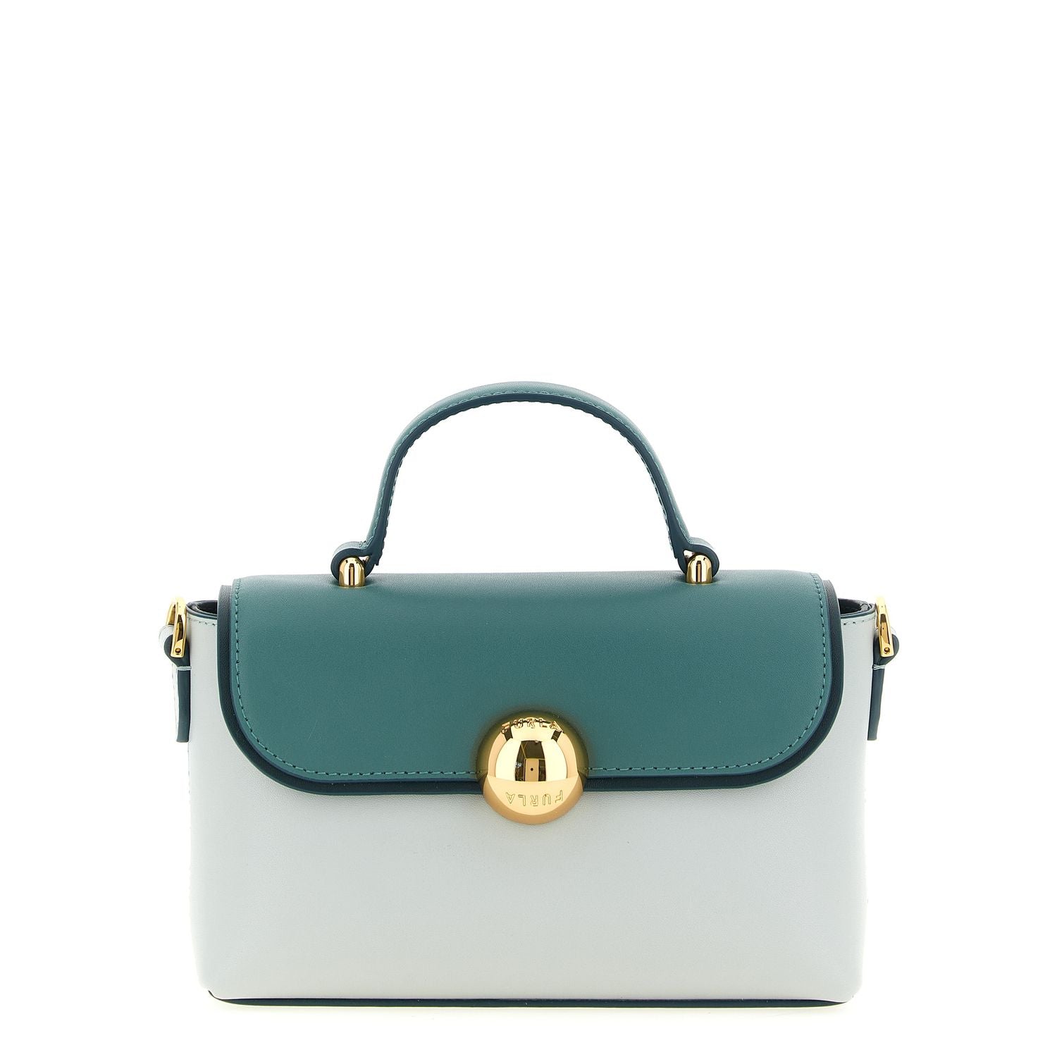 Furla Bicolor Calfskin Handbag