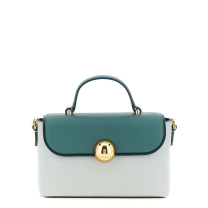 Furla Bicolor Calfskin Handbag