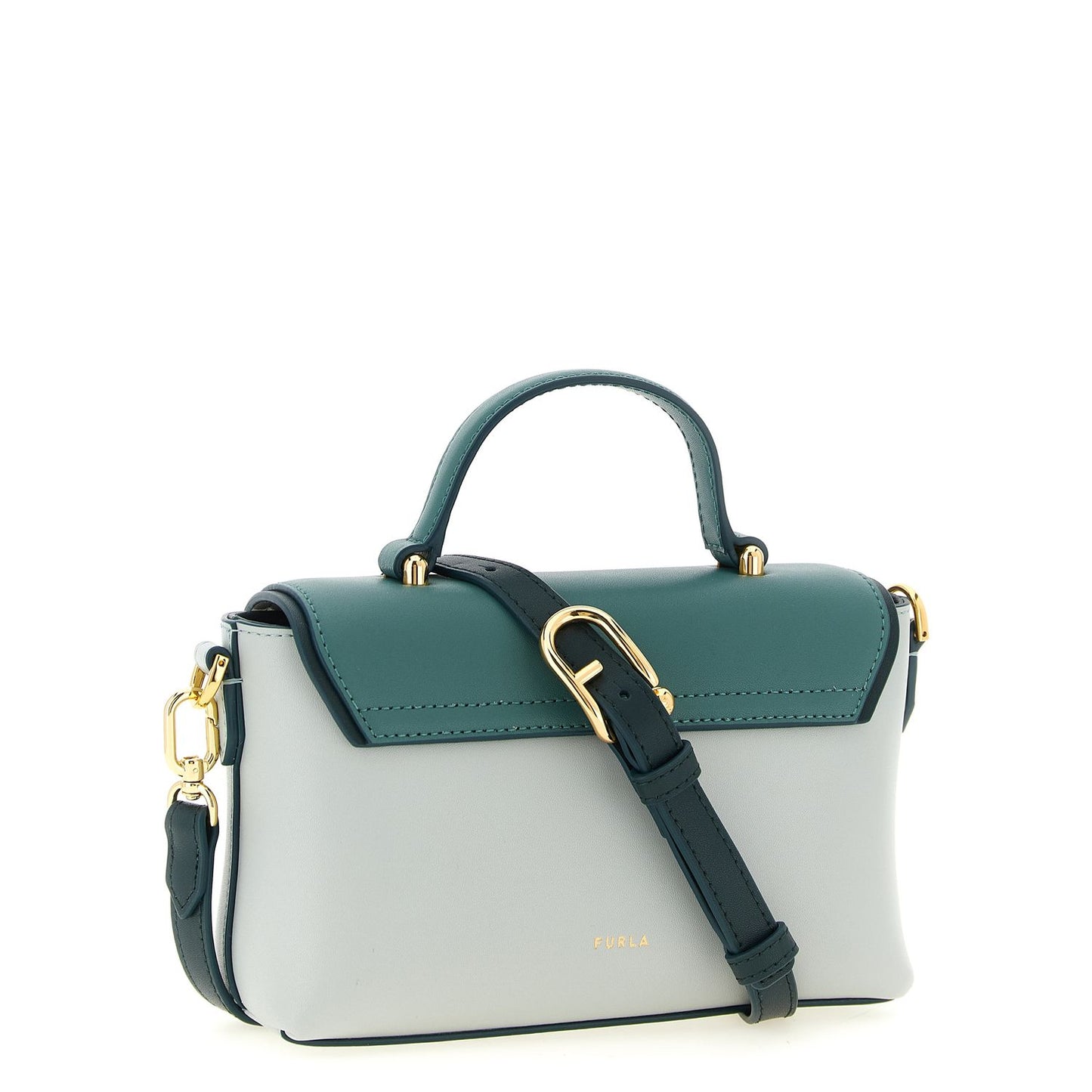 Furla Bicolor Calfskin Handbag
