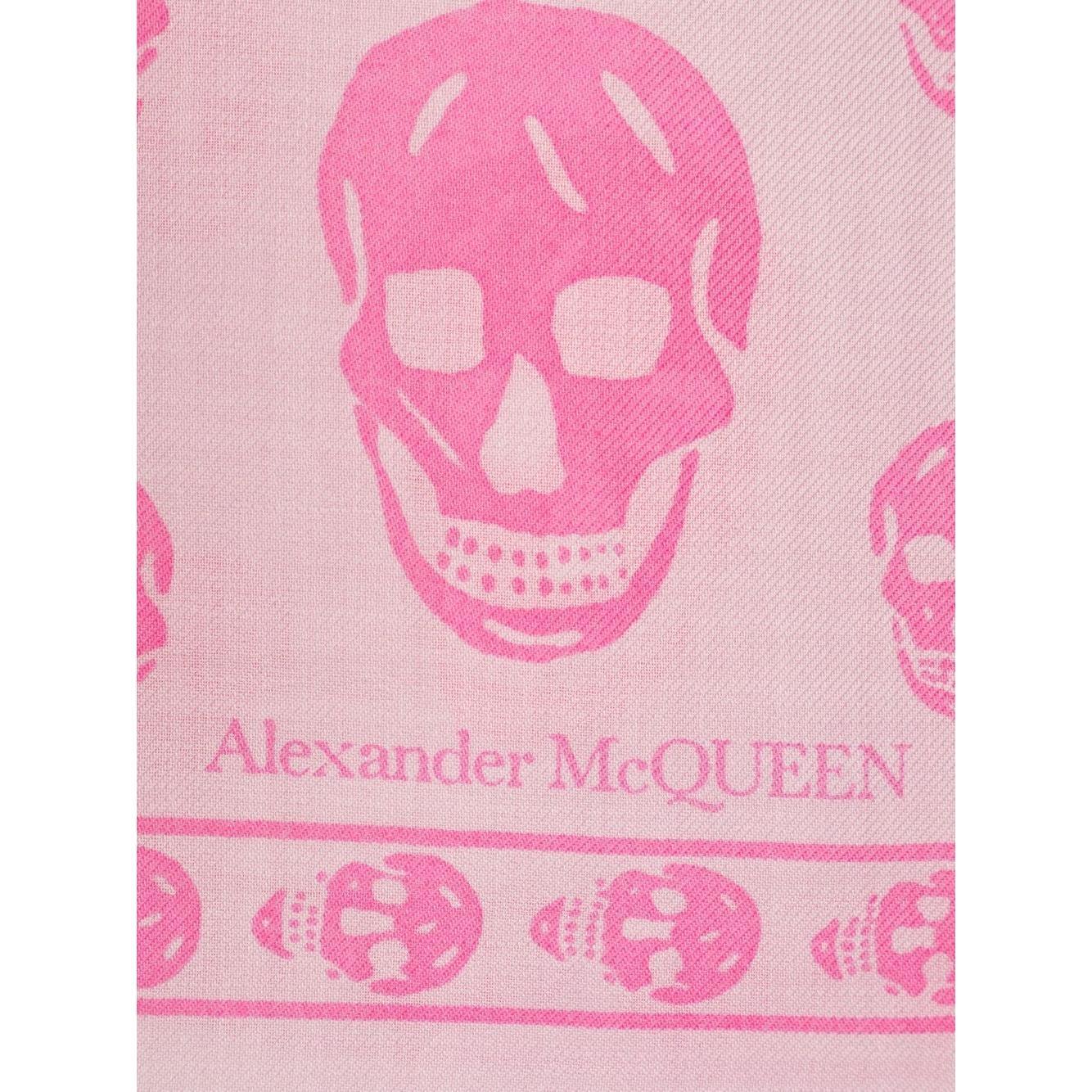 Alexander McQueen Skull wool scarf 557717D3222Q5910