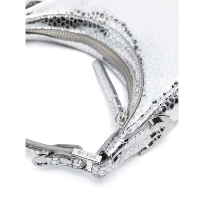 By Far Pre Cosmo metallic top-handle bag