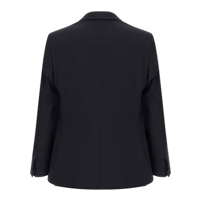 Pal Zileri Black Wool Two-Piece Suit