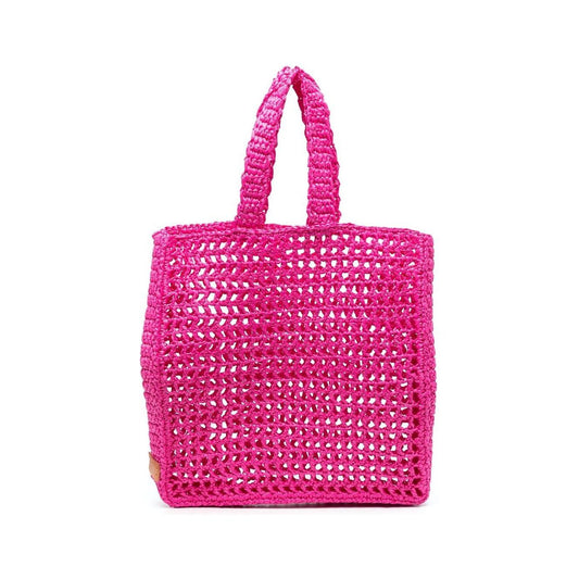 Chica straw handbag Handbag Chica Violet Red