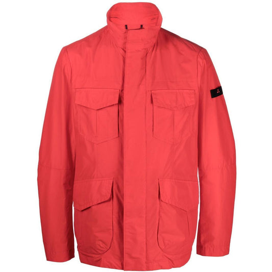 Peuterey Coats Orange PEU462801191756METAL049