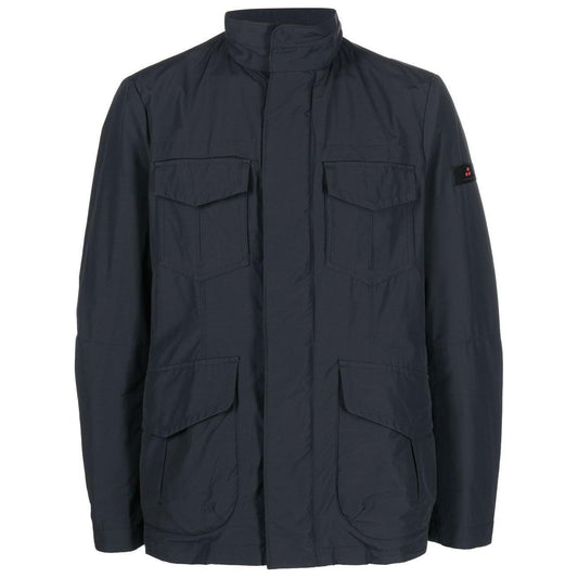 Peuterey Coats Blue PEU462801191756METAL215
