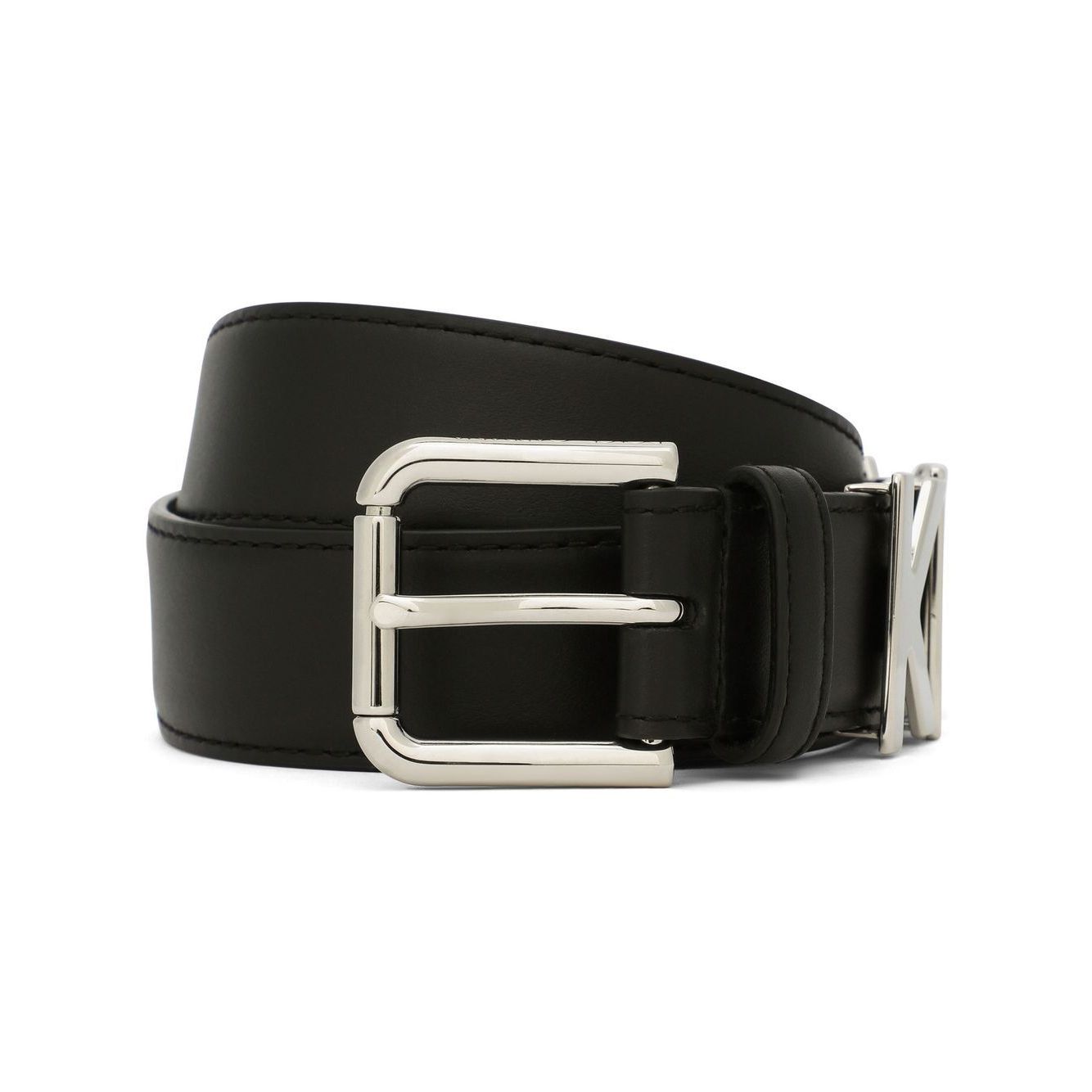 Dolce & Gabbana  logo-lettering Leather Belt