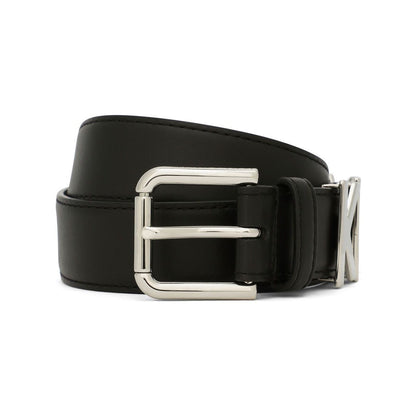 Dolce & Gabbana logo-lettering Leather Belt Belts